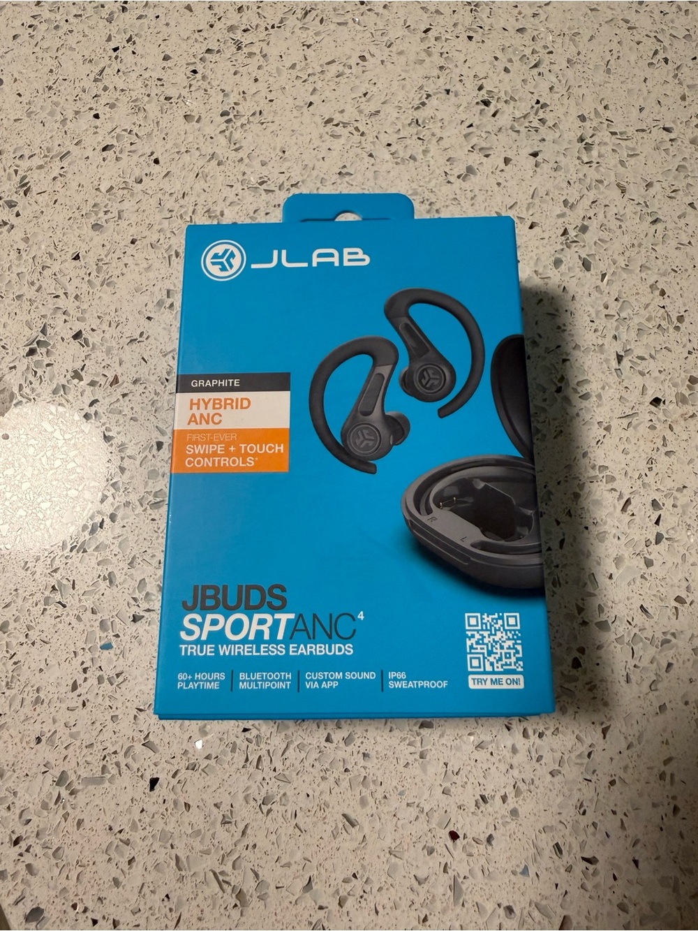 JLab JBuds Sport ANC True Wireless Earbuds - Graphite
